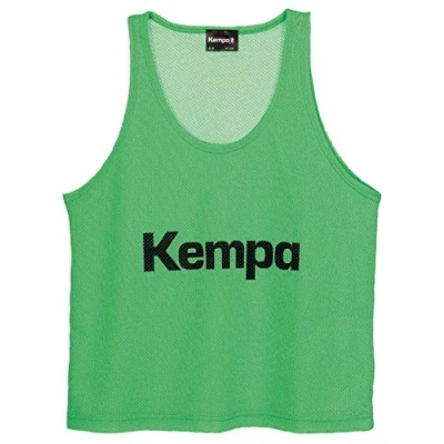 Imagen de Kempa Shirt Markierungshemd Camiseta sin mangas de balonmano para hombre, color verde, talla XS