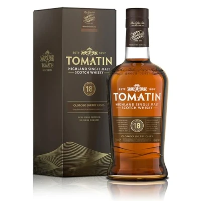 Imagen de Tomatin 18 Years Old Oloroso Sherry Casks 46% Vol. 0,7l in Giftbox
