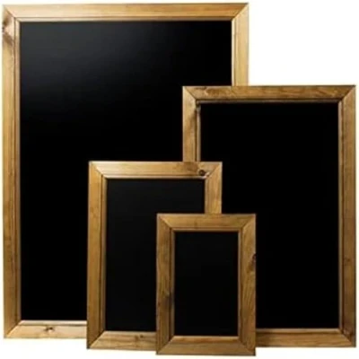 Imagen de Pizarra enmarcada, A2, roble oscuro, (62,4 x 45 1,5 cm)