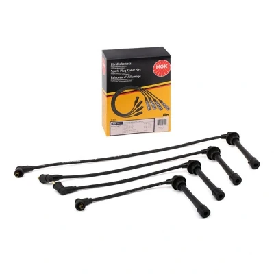 Imagen de NGK 0709 Juego de Cables Encendido 4 HYUNDAI: COUPE, Coupe II, ACCENT 2, KIA: CARENS Cerato Berlina, cee‘d I Hatchback norauto, oscaro, mister