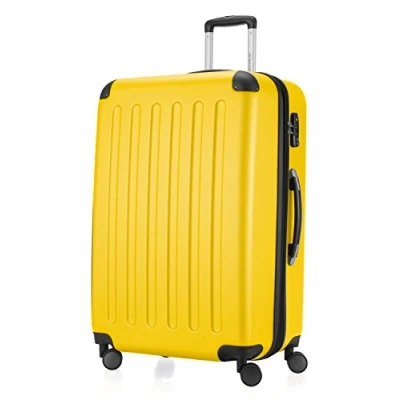 Imagen de HAUPTSTADTKOFFER SPREE Maleta rígida, Trolley expandible, Equipaje de viaje, 4 ruedas dobles, TSA, 75 cm, 119 litros, Amarillo