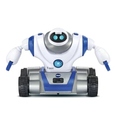 Imagen de VTech V BOT® Explorer, Robot Infantil 5 en 1 para Construir y Transformar, Hablando programable, Juguete Interactivo de Alta tecnología, Regalo niños a Partir años, Contenido francés,