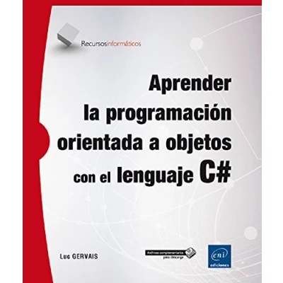 Imagen de Aprender La Programación Orientada A Objetos Con El Lenguaje C#