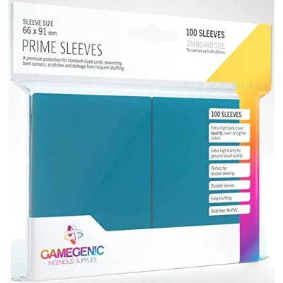 Imagen de Gamegenic GGS11016ML Prime Sleeves (100 Pack), Blue