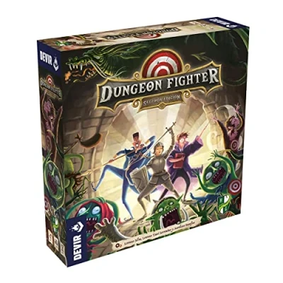 Imagen de Devir Dungeon Fighter 2ª Ed, Juego de Mesa, Mesa con los Amigos, Divertido, 8 años (BGDUFSP)