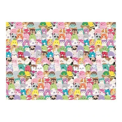 Imagen de Ravensburger 12000746 Pantera, elefante, león (tríptico) puzzle 1000 piezas adultos y niños a patir de 14 años, Squishmallows
