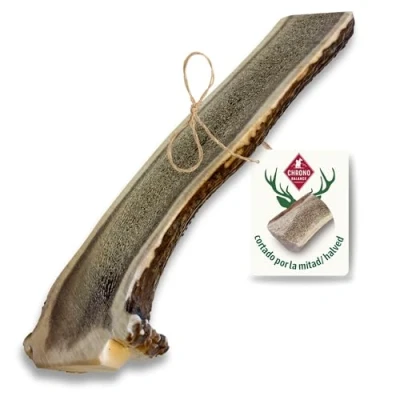 Imagen de ChronoBalance® L Bastoncini da masticare per cani en Corno di Cervo: giocattolo Naturale Cura dentale, 100% sostenibile e Privo sostanze chimiche