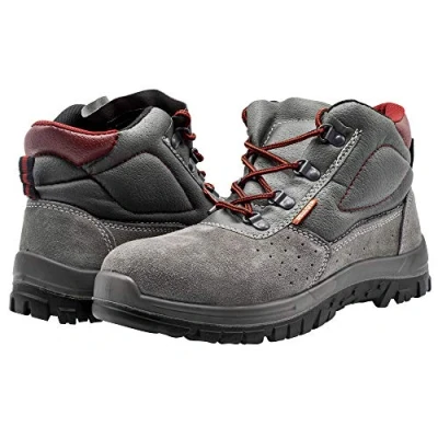 Imagen de Bellota 7230446S1P Botas de Seguridad Classic Hombre y Mujer (Talla 46) Serraje Transpirable Cuello Acolchado