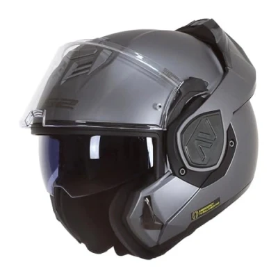 Imagen de LS2, Casco Moto Modular ADVANT SOLID Matt Titanium, XXL