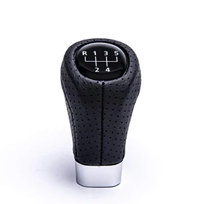 Imagen de SFONIA Coche Pomo Palanca de Cambios Stick Head Shifter E34 E36 E38 E39 E46 E53 E60 E61 E63 E64 E83 E90 E91 E92 E93 3 Series 5 X1 X3 X5 (5 Velocidades)