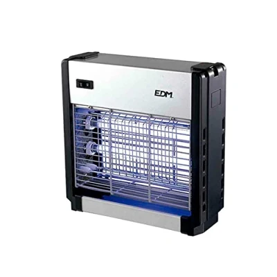 Imagen de EDM 06011 Mata Insectos Profesional Electronico, Multicolor, 2x6W/15m2, 6