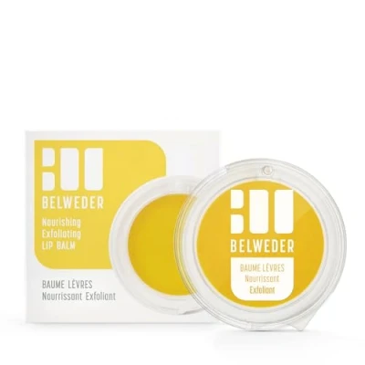 Imagen de BELWEDER bálsamo labial exfoliante y nutritivo 5,5 ml Cuidado 2 en 1 exfoliante, hidratación regeneración de labios transparente para hombres mujeres