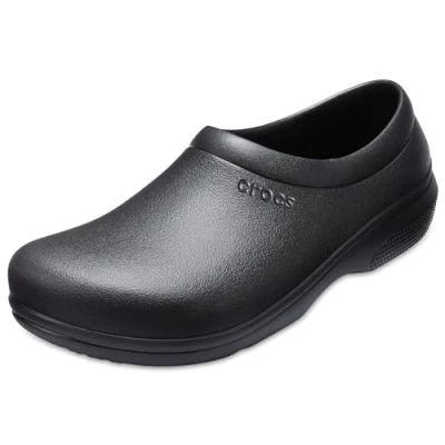 Imagen de Crocs On The Clock Work Slipon Chanclas Unisex Adulto,Negro,39/40 EU