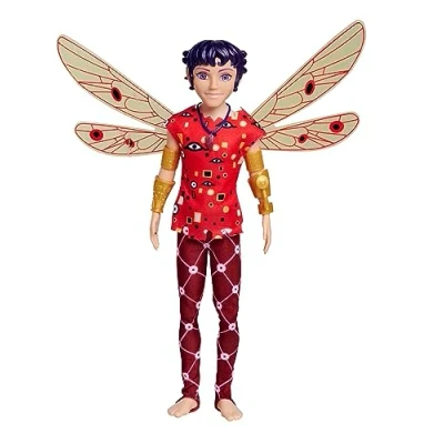 Imagen de Simba 109483061 MIA and Me Muñeca de vestidor Mo, Elfo con alas y piernas móviles, 6 Accesorios, 24,5 cm, a Partir 3 años