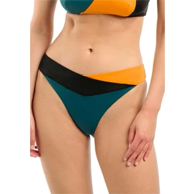 Imagen de Sans Complexe, Traje de baño, Bragas Cintura Alta, más allá la Playa, Mujer, Estilo gráfico Muy Moda, 46 48, Amarillo Negro