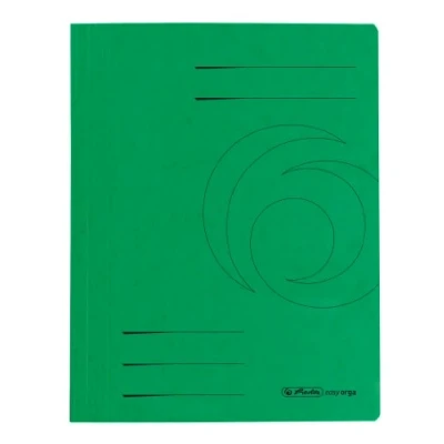 Imagen de Herlitz Colorspan Lote de carpetas con encuadernador (10 unidades, A4), color verde
