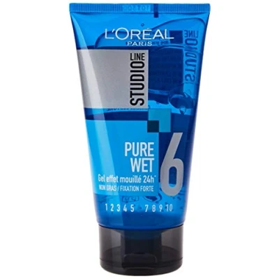 Imagen de L&#039;Oréal Paris Studio Line Pure Wet Gel Coiffant Effet Mouillé 24H Fixation Forte