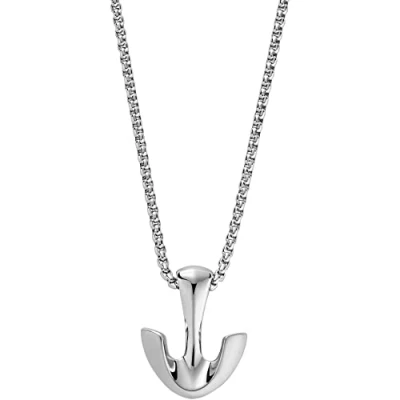 Imagen de Skagen Collar Para Hombre Pendler, Longitud Total: 50 Cm De Acero Inoxidable Plateado, SKJM0187040