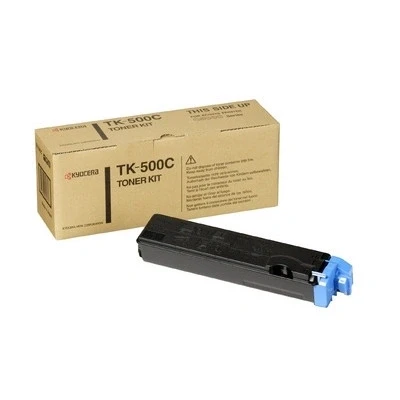 Imagen de FS C5016N Kyocera TK 500C toner cian (original)