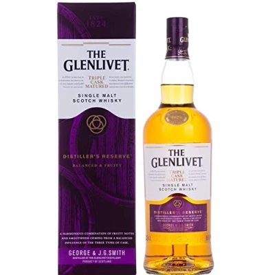 Imagen de The Glenlivet DISTILLER&#039;S RESERVE Triple Cask Matured 40% Vol. 1l in Giftbox