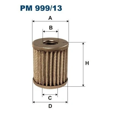 Imagen de FILTRON PM 999/13 Filtro Combustible Cartucho filtrante