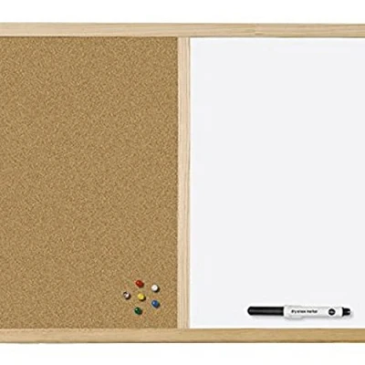 Imagen de Bi Office Tablero combo, Blanca, 800 x 600 mm