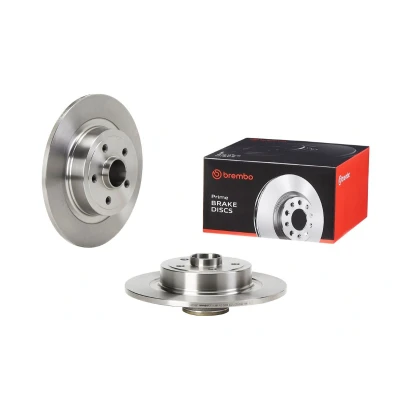 Imagen de BREMBO Disco de freno RENAULT: MEGANE 2, CLIO 3 300mm 11mm 5 macizo 08.9558.17 8200471520,8200736267 Discos freno,