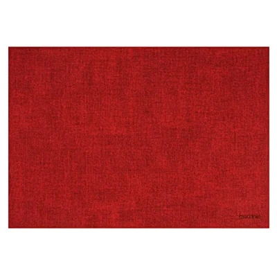Imagen de Guzzini Tiffany, Fabric Mantel Individual Rectangular Doble Cara Rojo, 43 x 30 cm 22609155