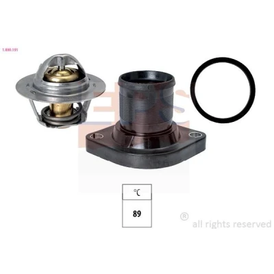 Imagen de FACET 7.8191 Termostato, refrigerante 89 Made in Italy OE Equivalent Carcasa (cáreter) separada PEUGEOT: 206 Hatchback, 307 SW