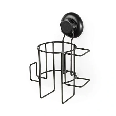 Imagen de Compactor Soporte para Secador DE Pelo, Hierro 24H Ventosa SUCCIÓN : TPU Y ABS, Negro, 15 x 13.6 22.4 cm