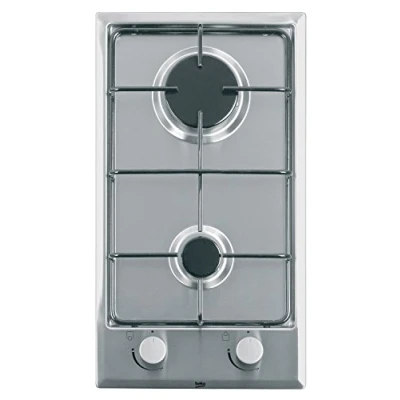 Imagen de Placa De Gas Beko Hdcg 32220 Sx Hobs 2 Fuegos 30cm Inox