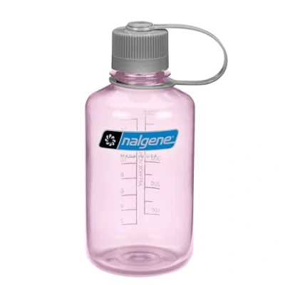 Imagen de Nalgene Sustain Tritan Botella de agua sin BPA fabricada con material derivado 50% residuos plástico, 16 onzas, boca estrecha, Cosmo