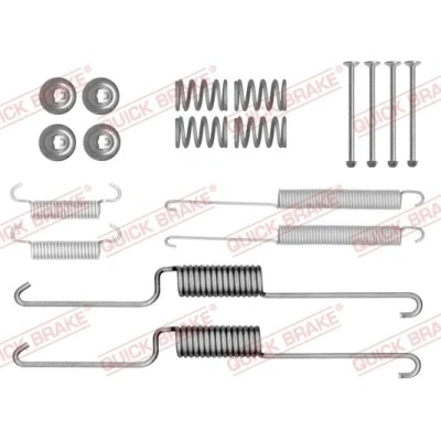 Imagen de QUICK BRAKE 105 0026X 02 Juego de accesorios, zapatas freno con resorte adicional VOLKSWAGEN: Amarok Pick up