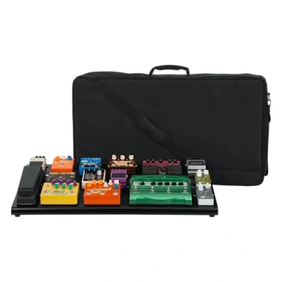 Imagen de Gator Cases GPB BAK 1 Pedal de aluminio con bolsa transporte, grande, color negro