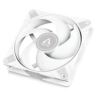 Imagen de ARCTIC P12 MAX Ventilador PC 120mm, de Caja Alto Rendimiento, Controlado por PWM 2003300 RPM, Optimizado para la presión estática, Modo 0dB Blanco