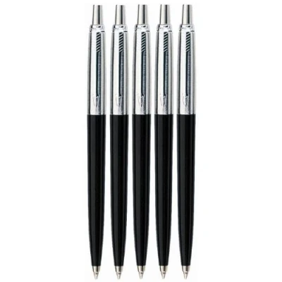 Imagen de Parker Jotter Bolígrafo, 5 unidades), color negro