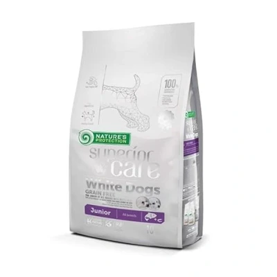 Imagen de Natures Protection White Dog Grain Free Salmon Junior 17KG