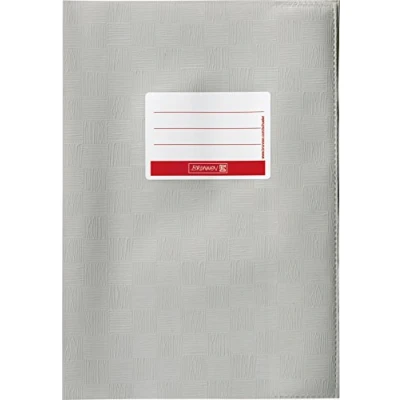 Imagen de Baier &amp; Schneider Sobrecubierta para libros y cuadernos tamaño A4, 21,5 x 30,7 cm, color gris