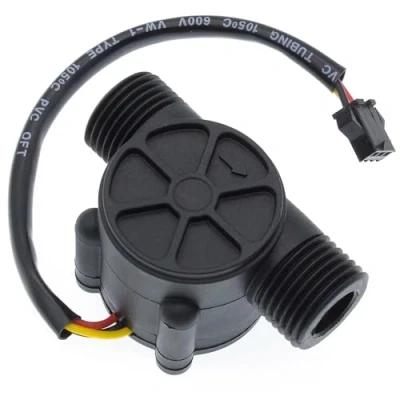 Imagen de DollaTek YF S201 1 30L / min Contador/Sensor Hall de Flujo Agua Control Interruptor caudal Contador caudalímetro