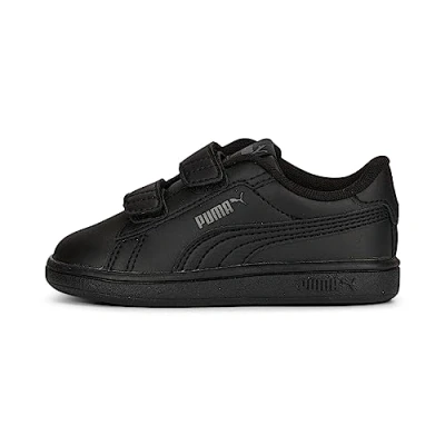 Imagen de Puma Smash 3.0 V Zapatillas para niños, Talla: 23, Black shadow gray Zapatos