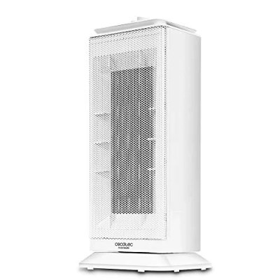 Imagen de Calefactor Cecotec Ready Warm 6200 Ceramic Style, Cerámico, 2000 W, 2 potencias, Blanco