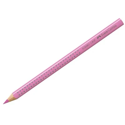 Imagen de Faber Castell Jumbo GRIP 110919 Rosa 1pieza(s) laápiz de color Lápiz (1 pieza(s), Fijo, Rosa, Madera, Triangular)