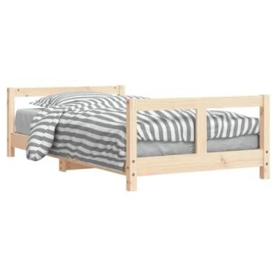 Imagen de vidaXL Estructura de Cama para niños Madera Maciza Pino 80x160 cm