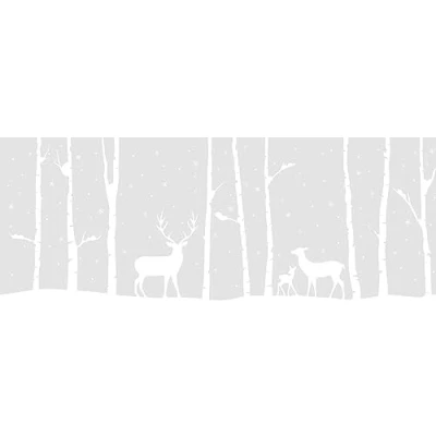 Imagen de d c fix vinilo adhesivo para cristales ventanas Bosque de abedul estático opaco translúcido privacidad decorativo mampara ducha baño lámina pegatina 20 cm x 1,5 m