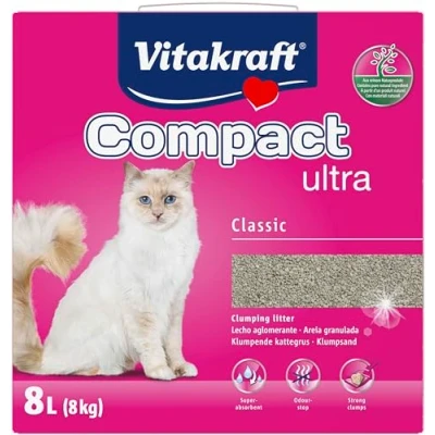 Imagen de Vitakraft Compact Ultra, Arena para Gatos Aglomerante 8 kg
