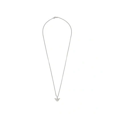 Imagen de Emporio Armani Hombres Collar Plata EGS3169040