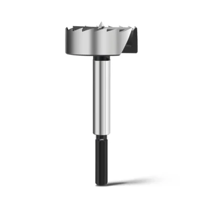 Imagen de Broca Forstner de 60 mm para madera, diámetro mm, longitud 150 con vástago hexagonal 12