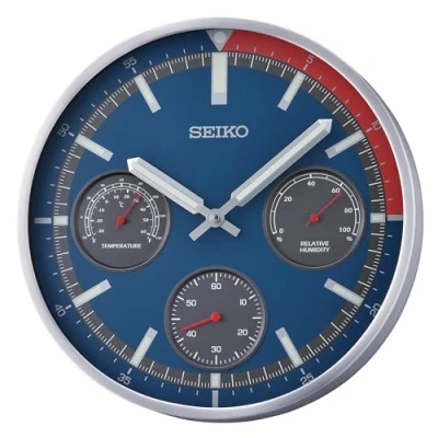 Imagen de Seiko Clocks Aluminio QXA822S, Plata, Standard, Clásico