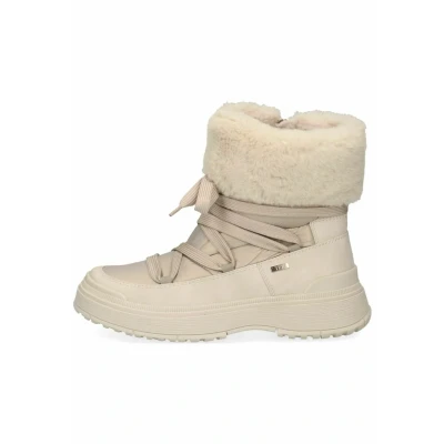 Imagen de CAPRICE 9 26214 41, Bota a la altura de pantorrilla para Mujer, Beige (Beige Comb), 36 EU