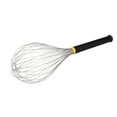 Imagen de Matfer Egg Whisk Bourgeat Batidor de Huevos, Acero Inoxidable, Negro, 17 1/2(L)/ 450mm